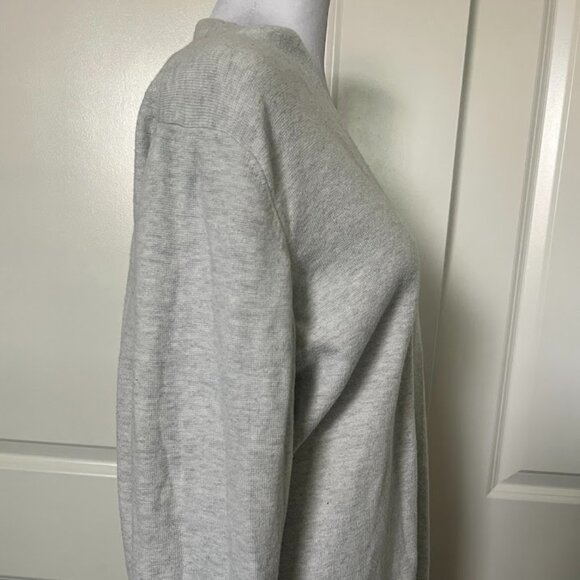 Banana Republic Gray Long Sleeve Open Front Cardigan Sweater Size Medium - Picture 12 of 15